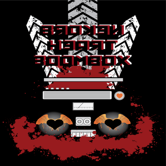 BrokenHeartBoomBox Cover CD sized